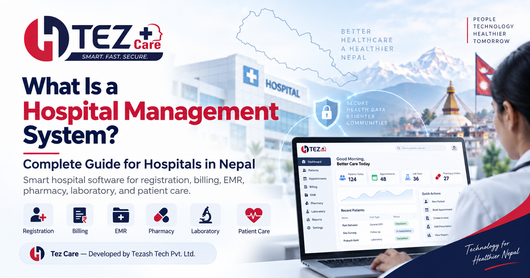 Hospital Management System in Nepal: Complete Guide | Tez Health Care