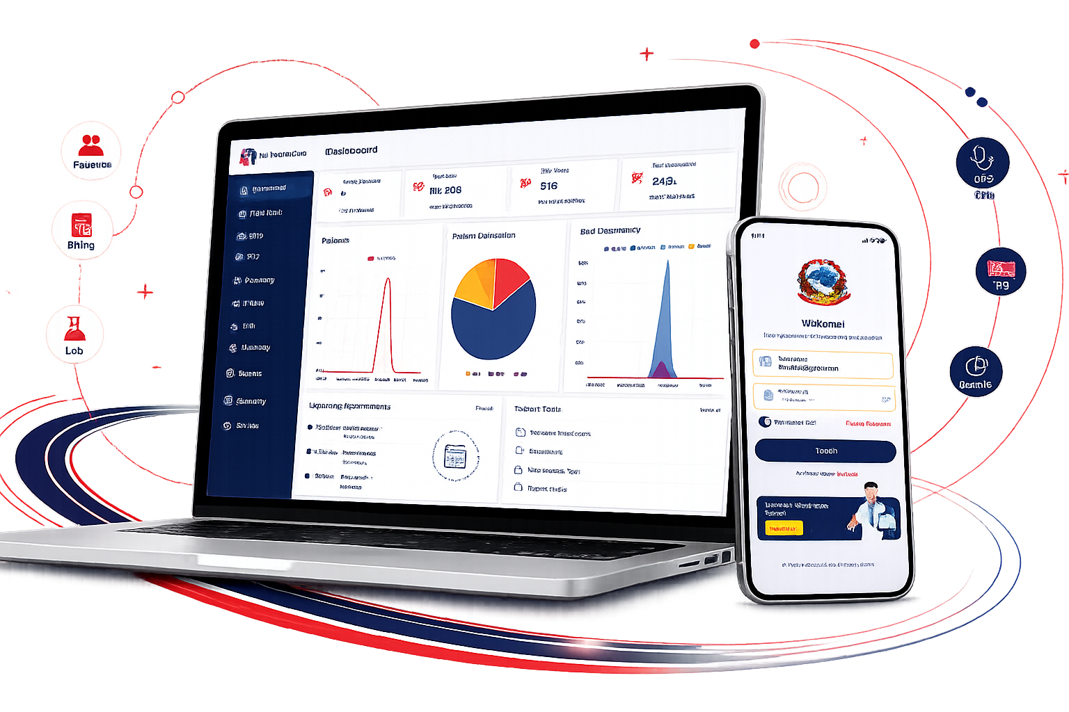 Tez Health Care patient application